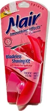 Nair Bladeless Shaving Kit Hair Remover Citrus Splash with Hands Free Applicator