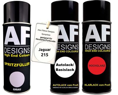 Spritzfüller Set für Jaguar 215 Tudor White Klarlack Spritzfüller Grundierung Sp