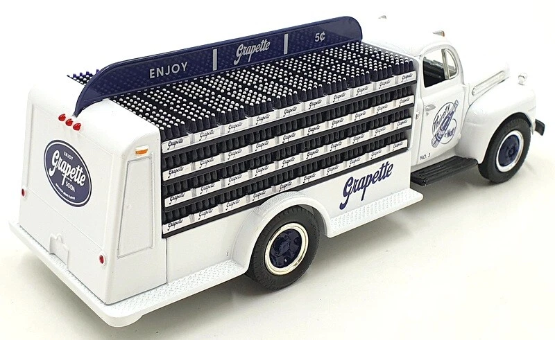 First Gear 1/34 Scale 19-1144 - 1951 Ford F-6 Bottler's Truck Grapette - Image 2 of 4