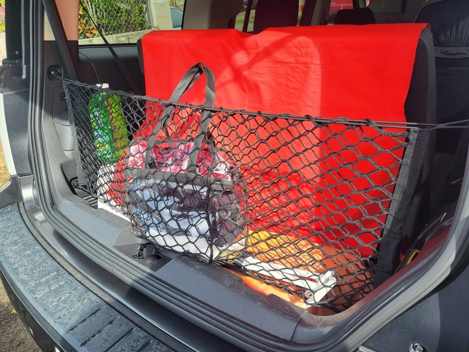 Red de carga estilo vertical sobre maletero trasero para Ford Flex 2009-2020 totalmente nueva Foto 2 de 4