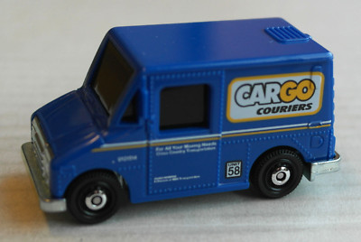 Matchbox Postal Service Delivery Truck blau Cargo Couriers MBX Van Mattel blue