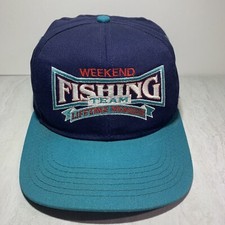 Weekend Fishing Team Grandpas Fishing Hat Cus...