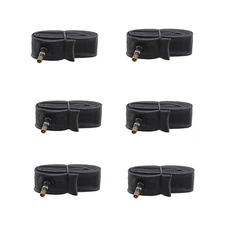 6 (SIX) Duro BICYCLE Inner Tube 27" x 1-1/8-1-1/4" SCHRADER 33mm Long VALVE