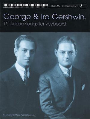 George and Ira Gershwin (Easy Keyboard Library) Paperback Book The Fast Free