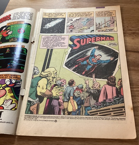Superman Comic Lot 336 401 403 Annual 10 PLEASE SEE PHOTOS - Picture 16 of 17