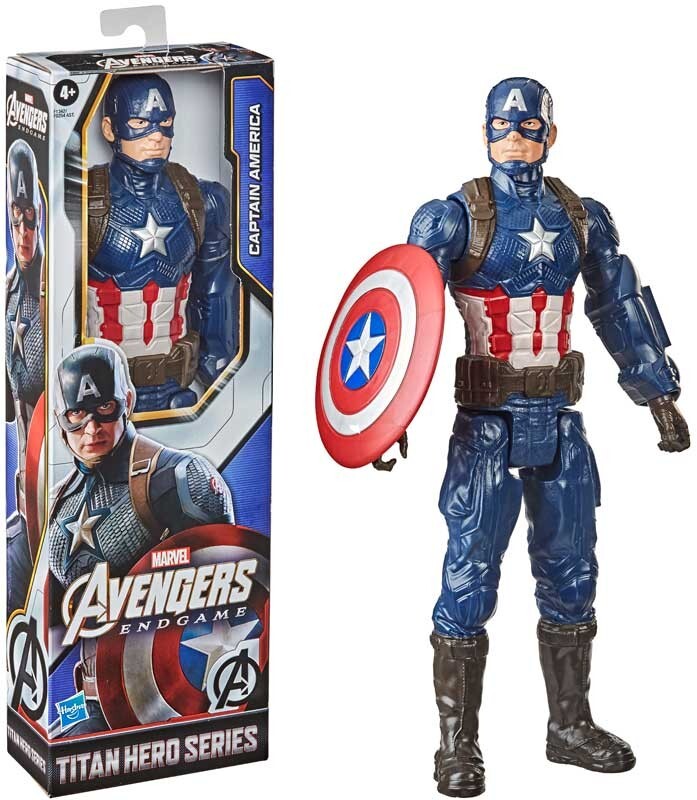 ФИГУРКА КАПИТАНА АМЕРИКИ ОТ HASBRO MARVEL МСТИТЕЛИ ТИТАН ГЕРОЙ СЕРИИ 12 5390₽
