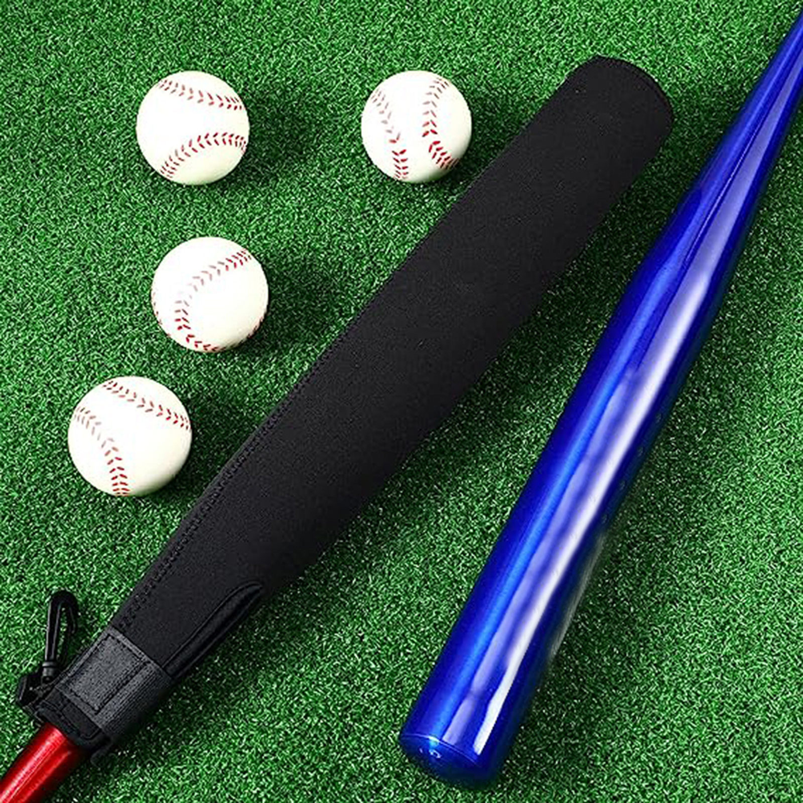 Baseball Bat Sleeve Fastener Tape Design Protective Baseball Softball