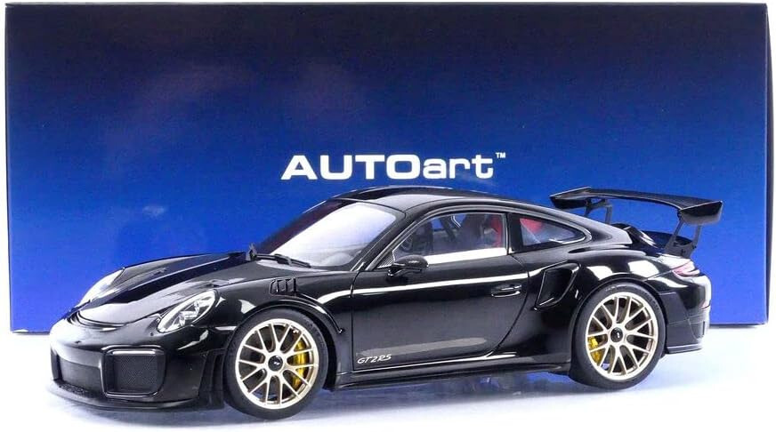 AUTOart 1/18 Porsche 911 991.2 GT2 RS Weissach Package Black