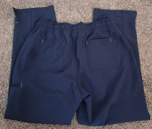 SCRUBSTAR Navy Blue Scrub Pants with Tie Waist Size XL eBay
