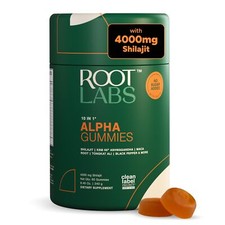 Root Labs 10-1 Alpha Shilajit Gummies  4000mg Shilajit with ShilAbsorb   KS...