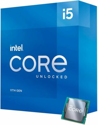 Intel Core i5 Gen 11 I5-11600K 3.90GHz Rocket Lake SRKNU FCLGA1200 Processor BOX