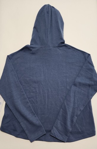 NWT Vineyard Vines Women's Med Light Indigo Ruthie Palm Print Hoodie Style 8673 - Picture 20 of 24
