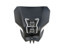 LED Headlight DRL with Black Fairing For Hond...
