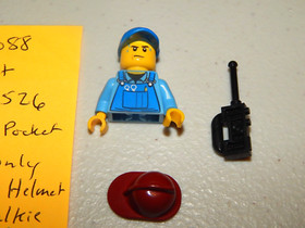 Lego City 60088 Fire Starter Set Mechanic CTY0526 Minifigure Parts Only Helmet