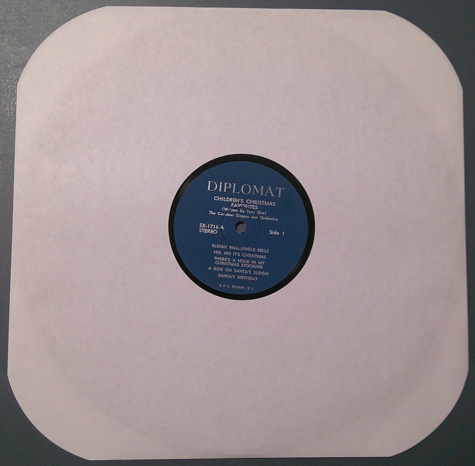 Sleigh Ride/Jingle Bells Children's Christmas Favorites VINTAGE LP