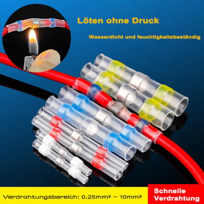 Kabelverbinder - wasserdicht schrumpfend PE Schrumpfverbinder, Lötverbinder