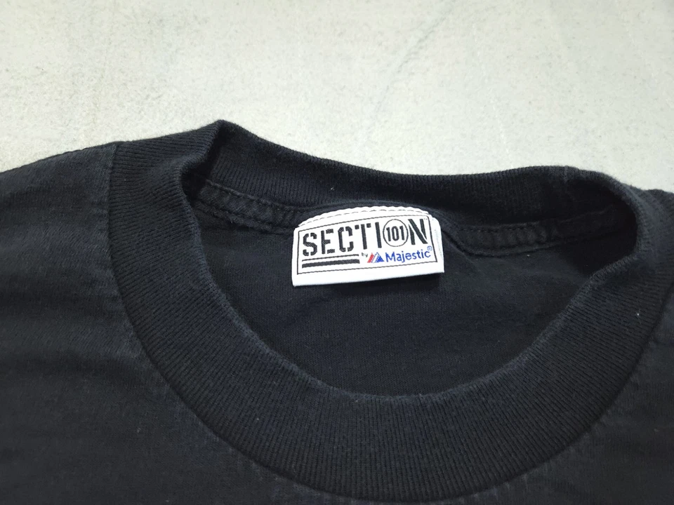 Camisa Georgia Bulldogs Mediana Majestuosa Sección Negra Fútbol Universitario Para Hombres Foto 2 de 4