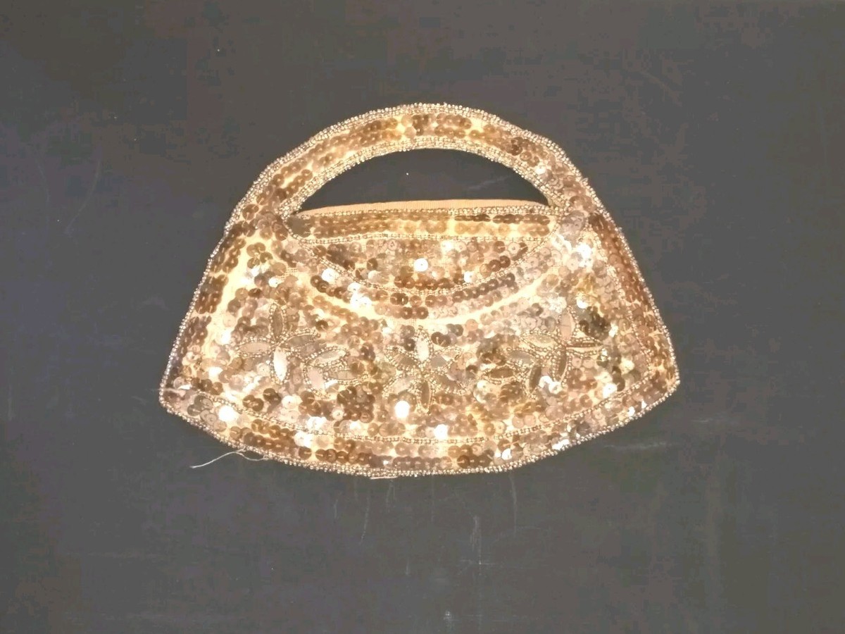 Vintage Beaded Purse probably 1950s. Made in Czechoslovakia