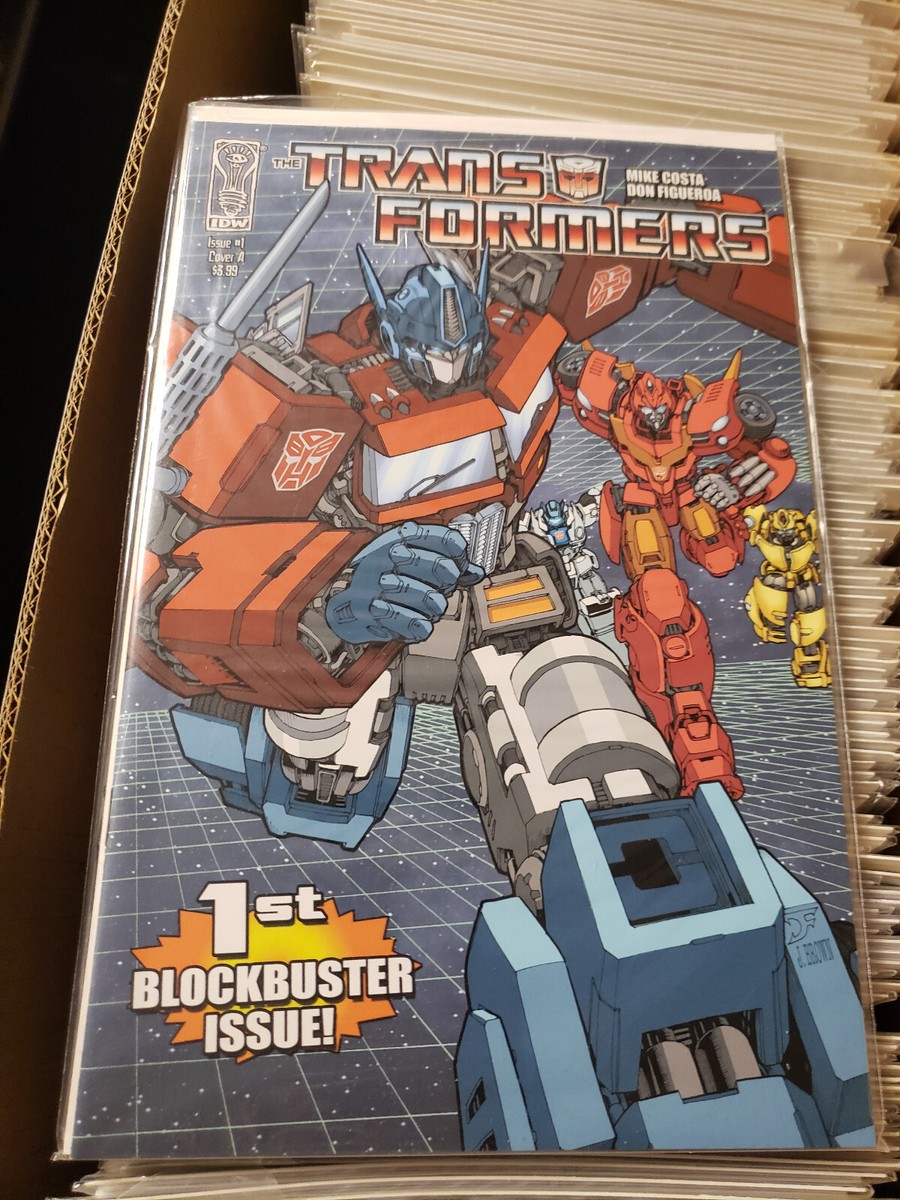 IDW Transformers #1 COVER A Unread Condition | eBay