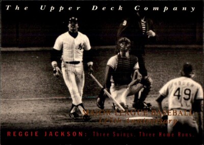 REGGIE JACKSON YANKS 1994 Upper Deck All-Time Heroes 125TH ANNIVERSARY BRONZE #9