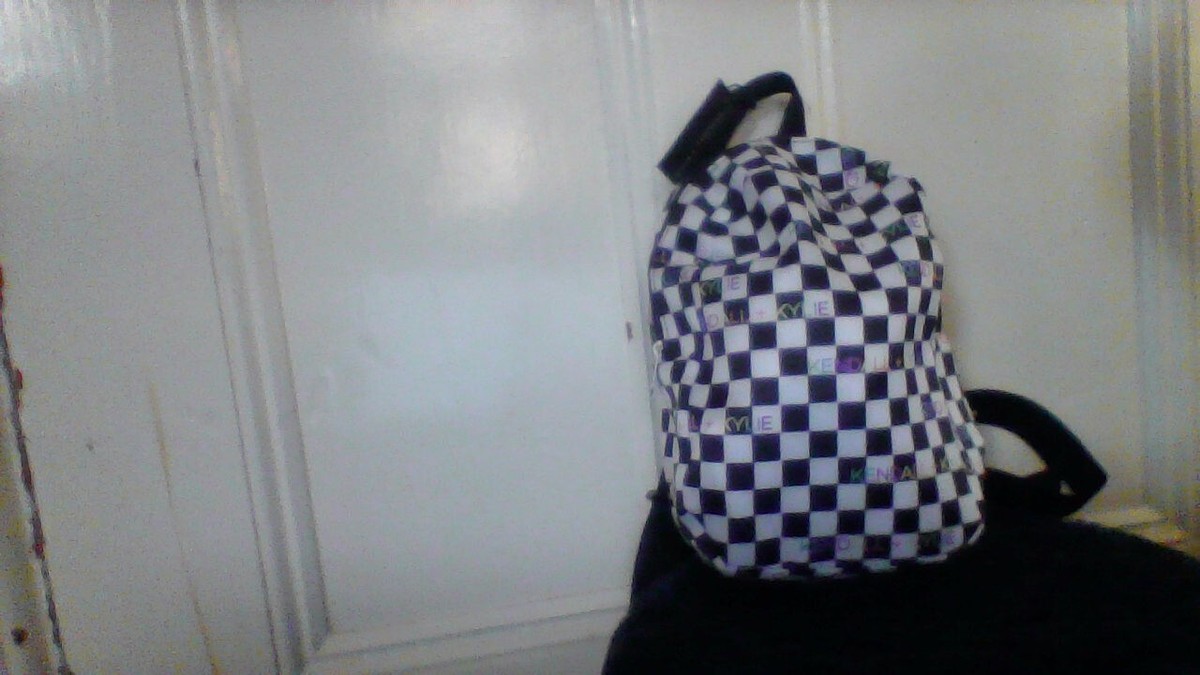 New Kendal + Kylie small backpack purse for women black 