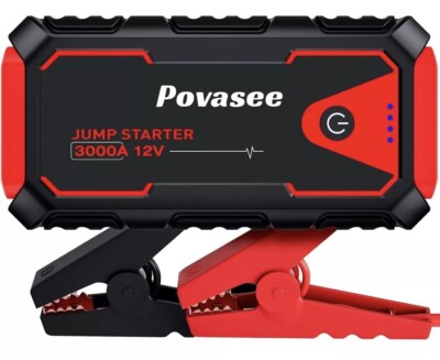 Starthilfe Power Pack, 3000A Autobatterie Booster Starthilfe für 12V KFZ