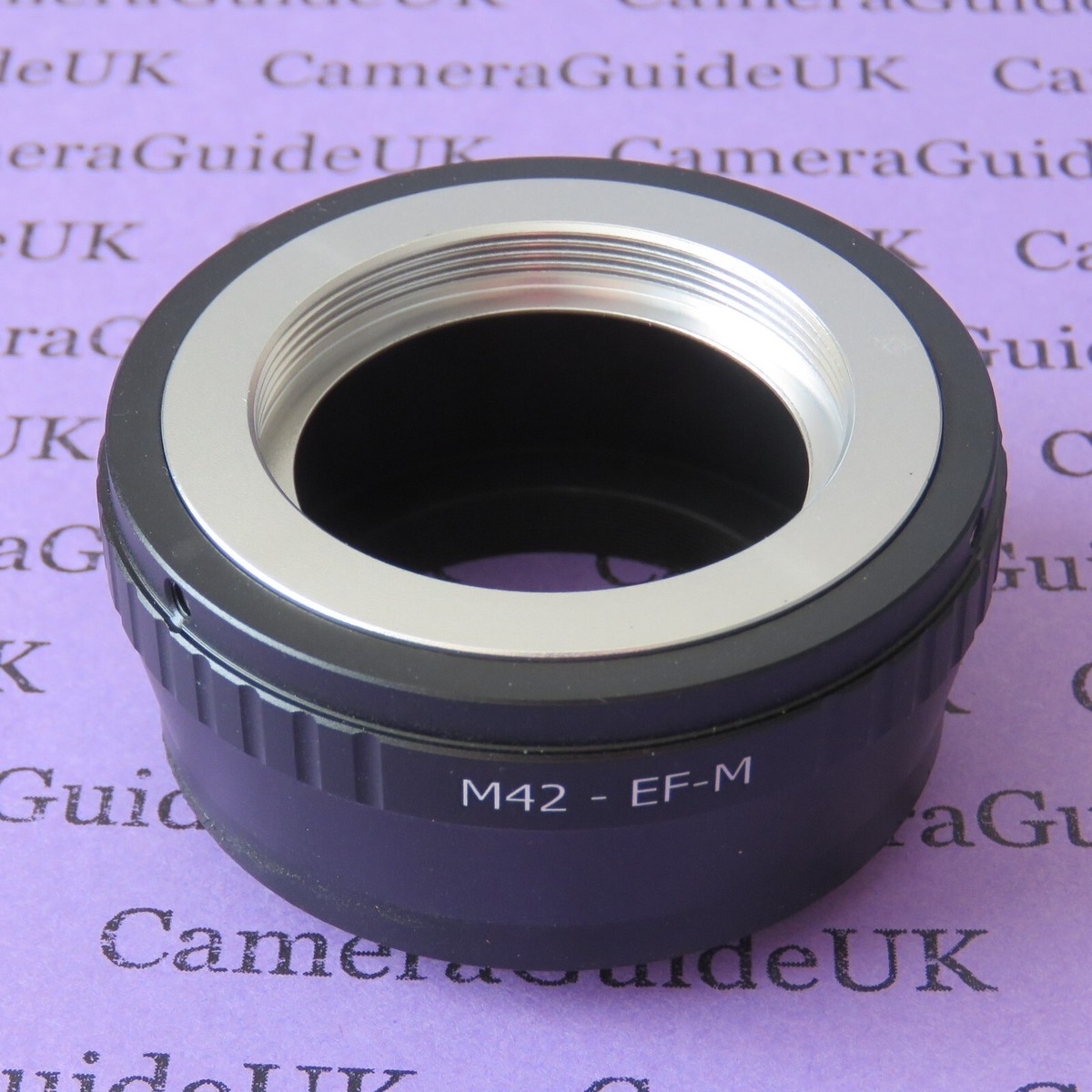 Canon M50 Ef Lens Adapter Canon M50 Lens Adapter M42 Screw Mount