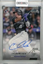 2022 Topps Stadium Club Colorado Rockies Colton Welker Autographs Rc