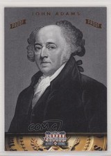 2012 Panini Americana Heroes & Legends Bronze Proof 40/100 John Adams #2 m4h