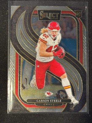 2024 Panini Select - Premier Level Carson Steele #142 (RC)