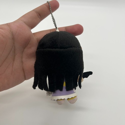 K-ON! Mio Akiyama Guitarra Versión Banpresto 2010 Peluche 4" Llavero Juguete Muñeca Japón - Imagen 7 de 11