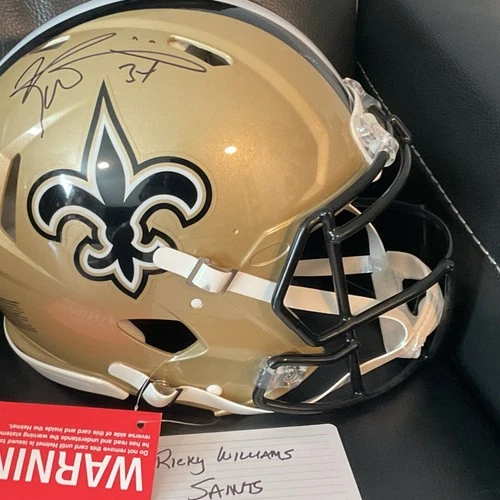Ricky Williams New Orleans Saints Autographed Football Helmet Original Signed