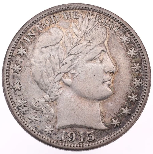 1915 Barber Half Dollar (B4029)