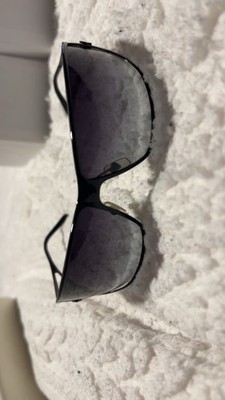 Vintage Y2K Versace Sunglasses VERSACE Vintage Sunglasses Blue Gold Medusa Aviator Wrap  main image 4