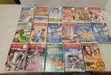 Disney Masterpiece And Other VHS Lot Of 17 Tapes Vintage NEW Sealed Kurt Russ