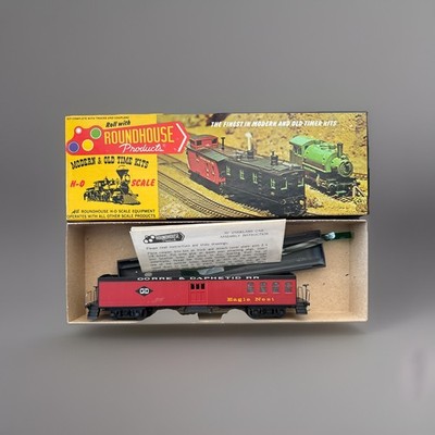 Vintage HO Scale Gorre & Daphetid  Eagle Nest  Combine Car MDC Roundhouse