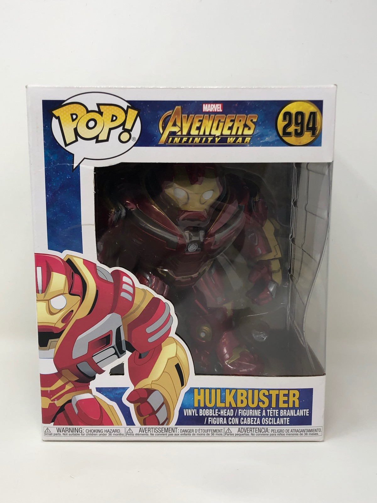 Funko Pop! Marvel: Avengers Infinity War 6 Hulk Buster Figure, Multicolor NOT MI