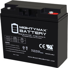 12V 18AH SLA Internal Thread Battery for Jump N Carry JNC105