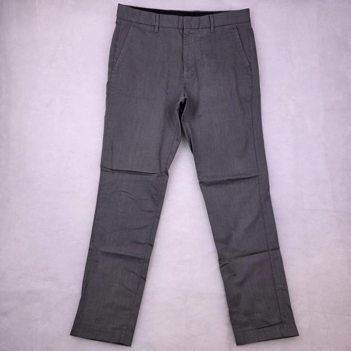 Bonobos Men's Gray Athletic Fit 34 X 30 Pants Dress Chino