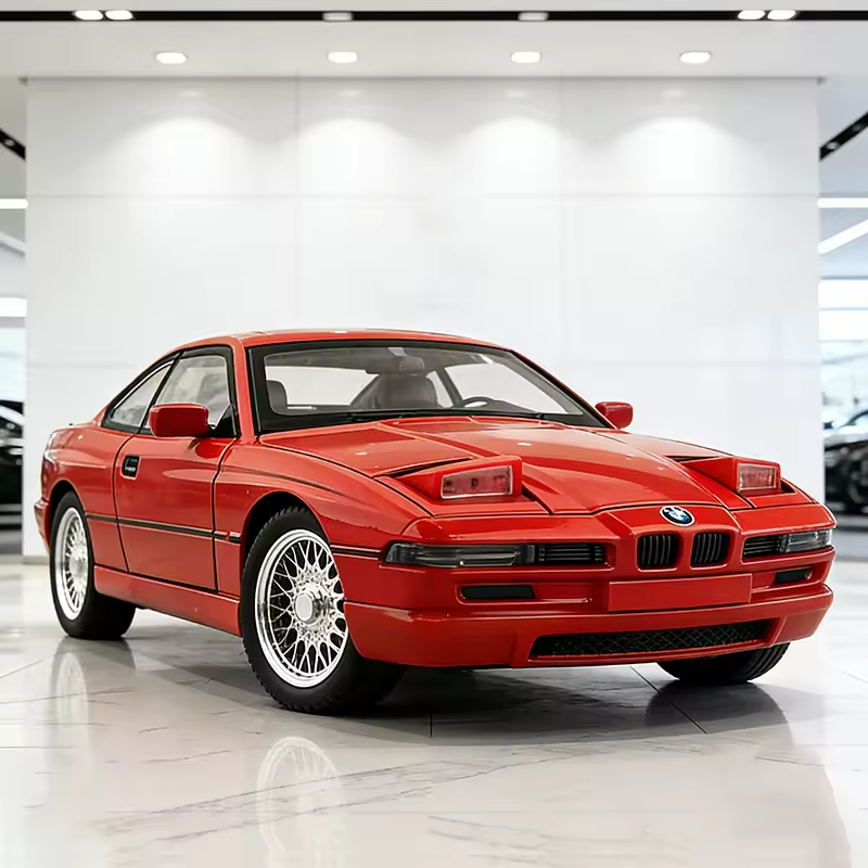 1:24 BMW 850 CSI E31 GT Diecast Alloy Model Car Collectible Gift