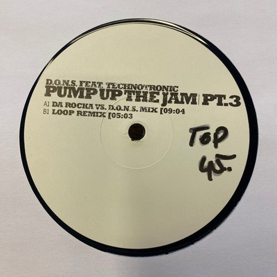 D.O.N.S. Feat. Technotronic - Pump Up The Jam Pt. 3 (12'') (Very Good Plus (VG+))