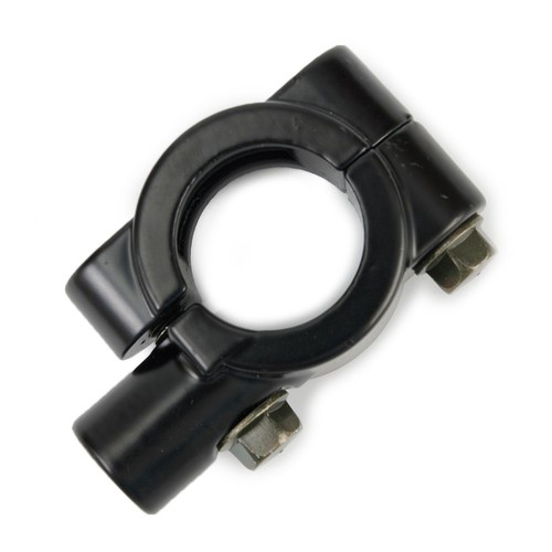 Supports miroir de haute qualité pour guidon 7/8 couleur noire design pratique - Photo 13/20