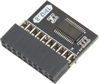 TPM 2.0 Encryption Security Module 20Pin 2 10P Standalone Crypto Processor Win11