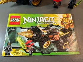 Lego - Ninjago - Cole's Earth Driller #70502 #1 w/Instruction Book COMPLETE!