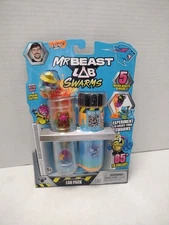 Mr Beast Lab Swarms 5 Pack Atomic Series Micro Beasts Incl Ultra Rare or Spec Ed
