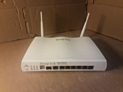 DrayTek Vigor 2860n. ADSL2 / VDSL2 Modem Router. WiFi 300Mbps, OHNE NETZTEIL