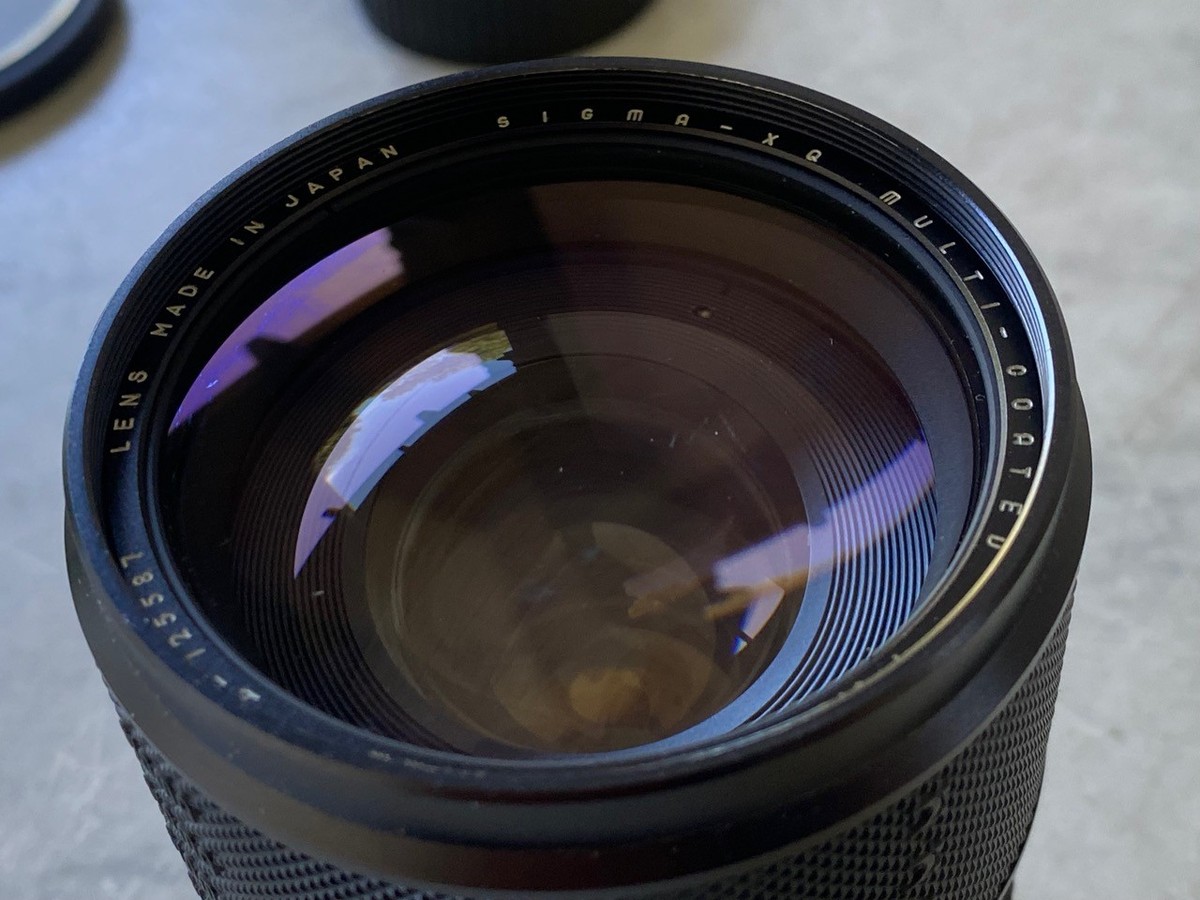 SIGMA XQ Zoom Multi Coated Lens. 39-80mm f3.5. Nikon F Mount | eBay