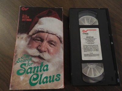 THE SEARCH FOR SANTA CLAUS VHS MOVIE CONGRESS VIDEO 1987 KIDS HOLIDAY CHRISTMAS