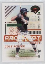 2024 Panini Prospect Edition Red 162/299 Cole Foster #94 8d2