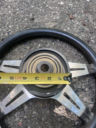 1980s Vtg Steering Wheel Gm Ford Mopar Lecarra Hot Rod - Picture 14 of 14